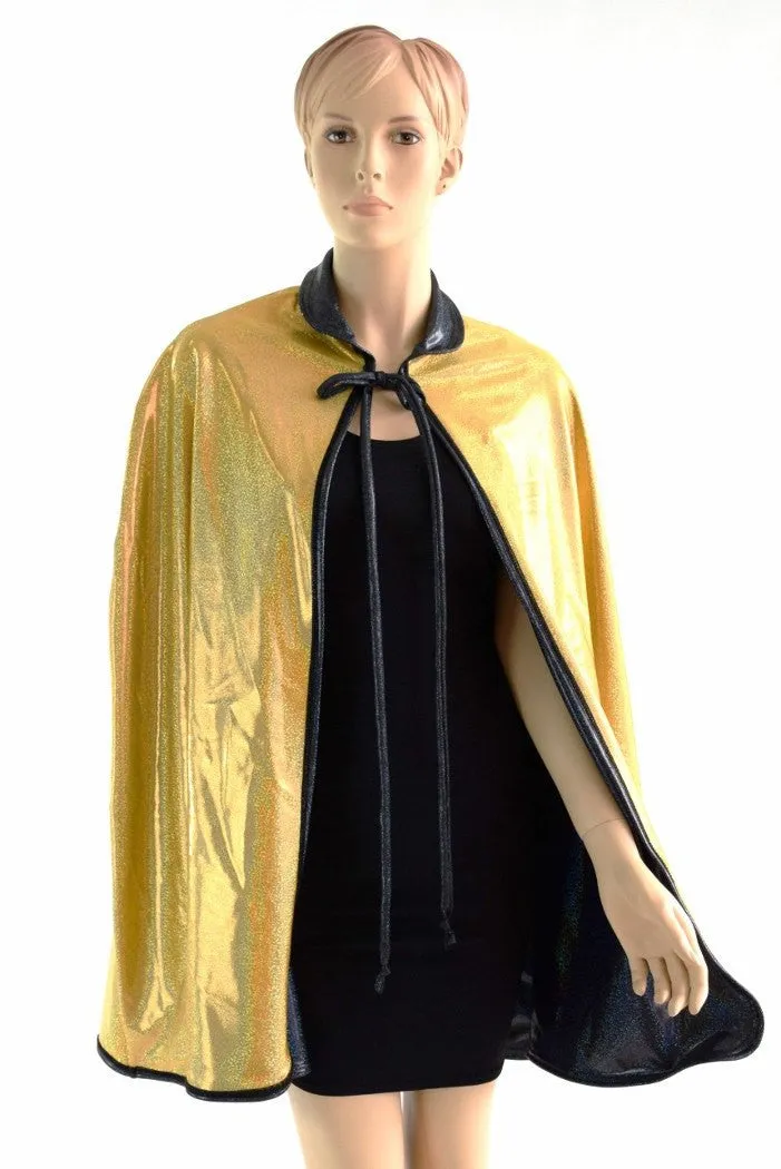 35" Reversible Collared Cape