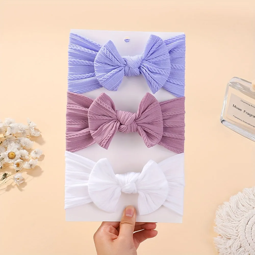 3pcs Cute Headwear Hairband Perfect Gift for Women and Girls