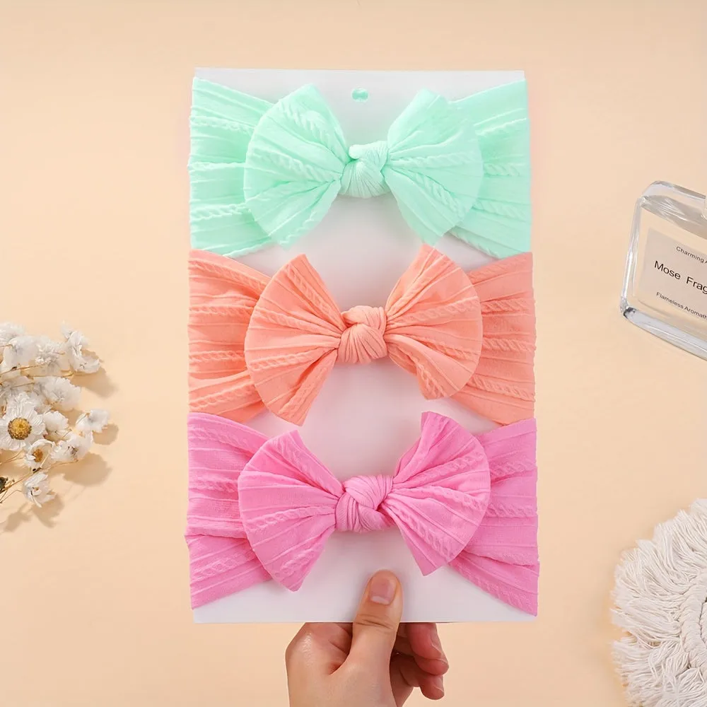 3pcs Cute Headwear Hairband Perfect Gift for Women and Girls