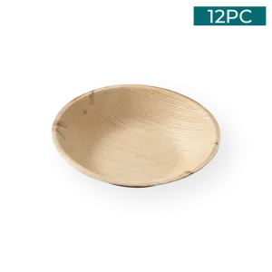 Areca Nut Leaf Bowl 12PC