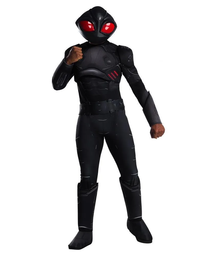 Black Manta Deluxe Costume for Adults - Warner Bros Aquaman