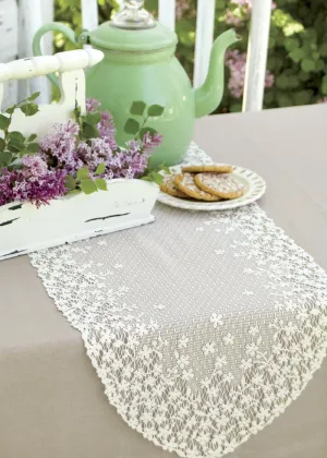 Blossom Lace Table Runners 30"