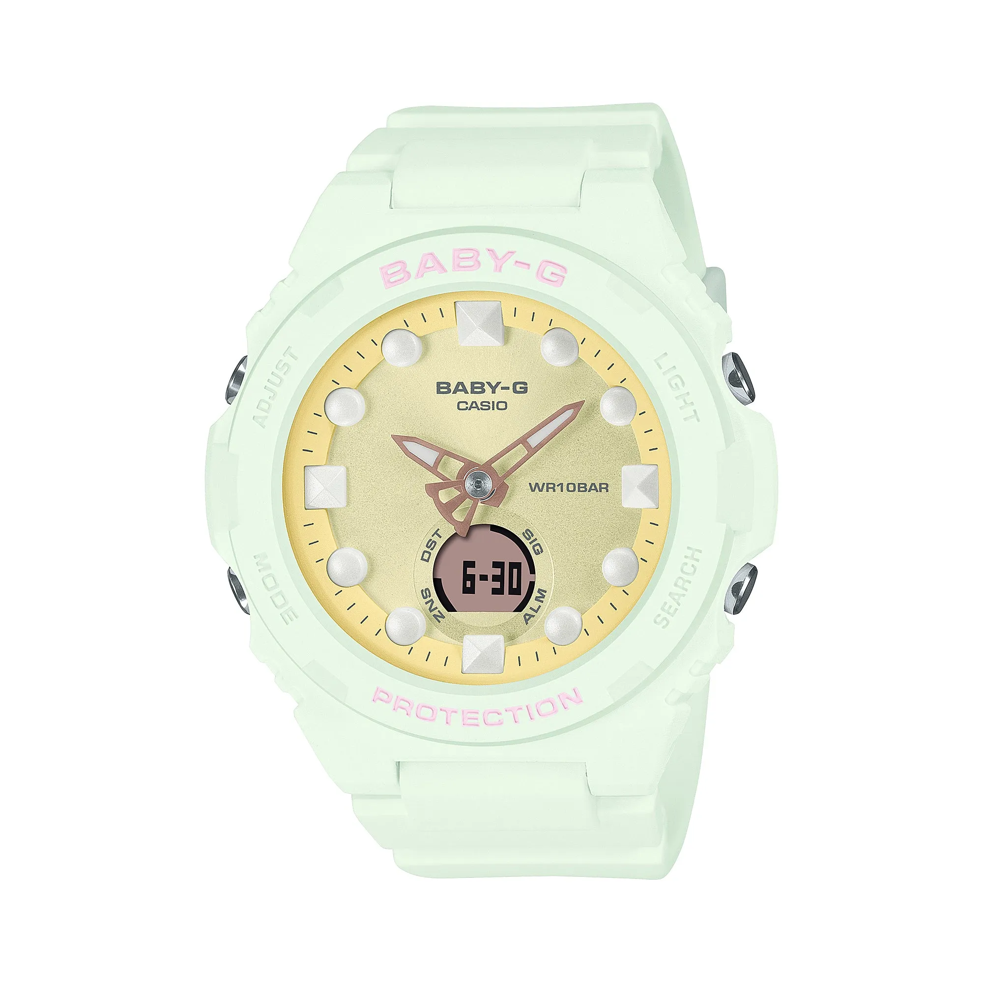 Casio Baby-G BGA-320 Lineup Futuristic Holographic Series Matte Pastel Watch BGA320FH-3A BGA-320FH-3A