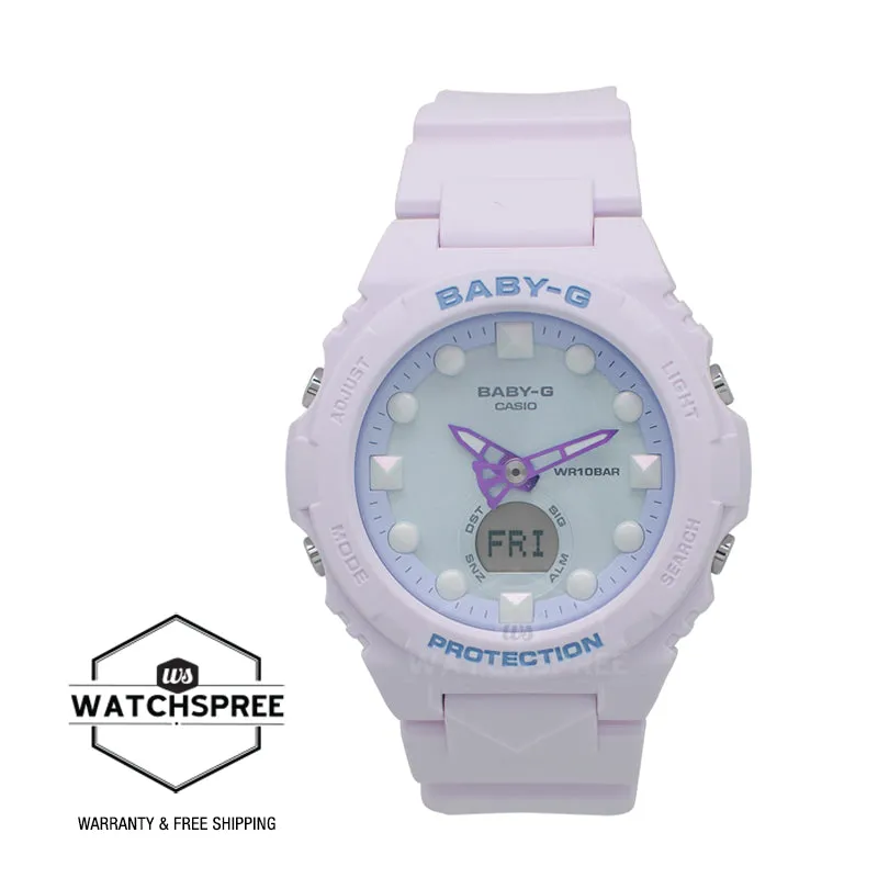 Casio Baby-G BGA-320 Lineup Futuristic Holographic Series Matte Pastel Watch BGA320FH-4A BGA-320FH-4A