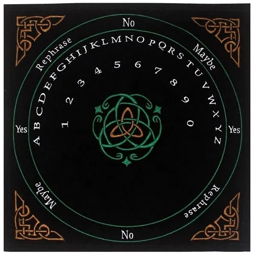 Celtic Embroidered Pendulum Mat