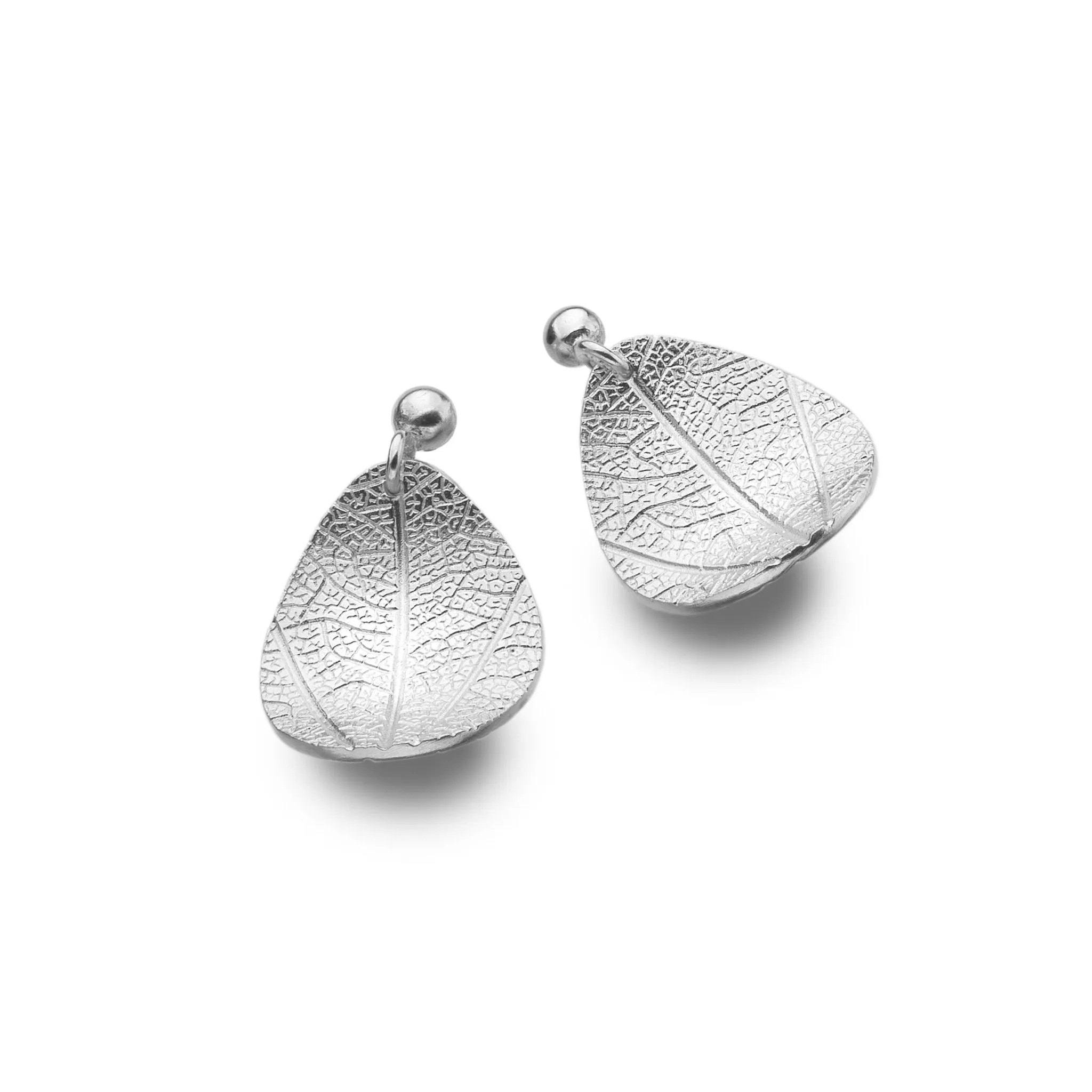 Curved Leaf Stud Drops