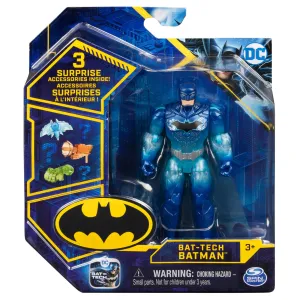 DC Batman Series 2 Batman Basic 10cm Figure Bat-Tech Batman Multi Shade Blue Suit