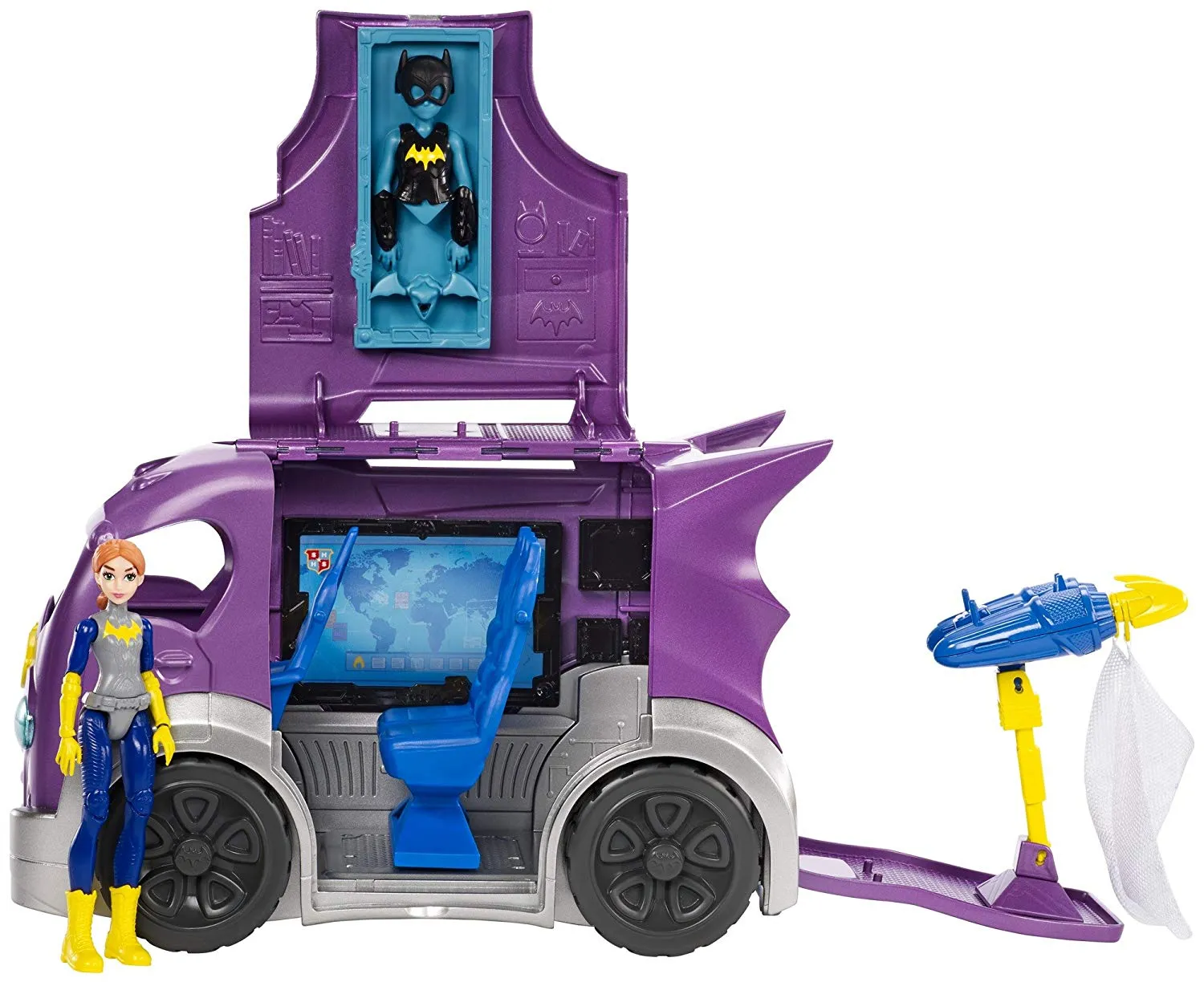 DC Super Hero Girls Batgirl & Mission Vehicle Playset