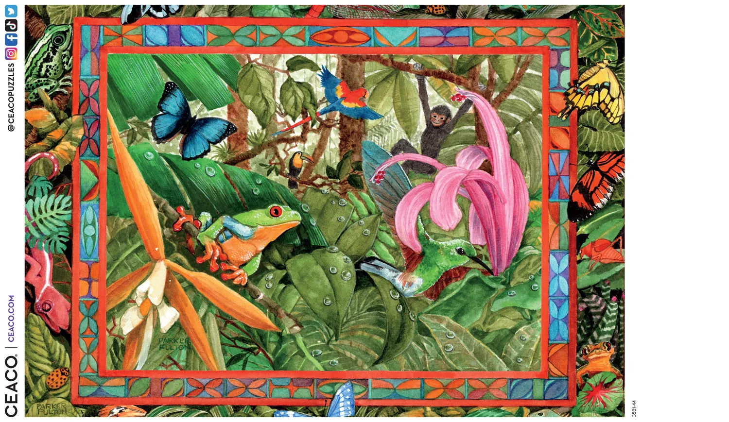 Delightful Rainforest- 2000 Piece Puzzle