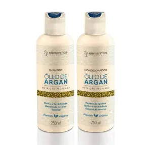 Elements of the Earth Argan Oil Deep Nourishing Repair Kit  2x250ml - NutraHair