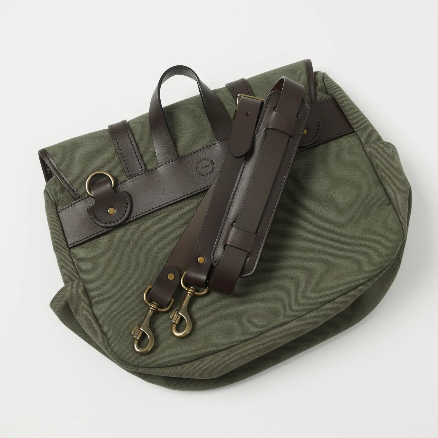 Filson Medium Rugged Twill Field Bag - Otter Green