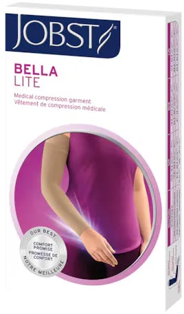 Jobst Bella Lite (1 Piece) Armsleeve and Gauntlet, 15-20 mmHg, Silicone Option