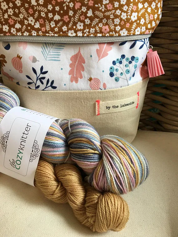 LET'S GET COZY KIT | self-striping yarn and project bag