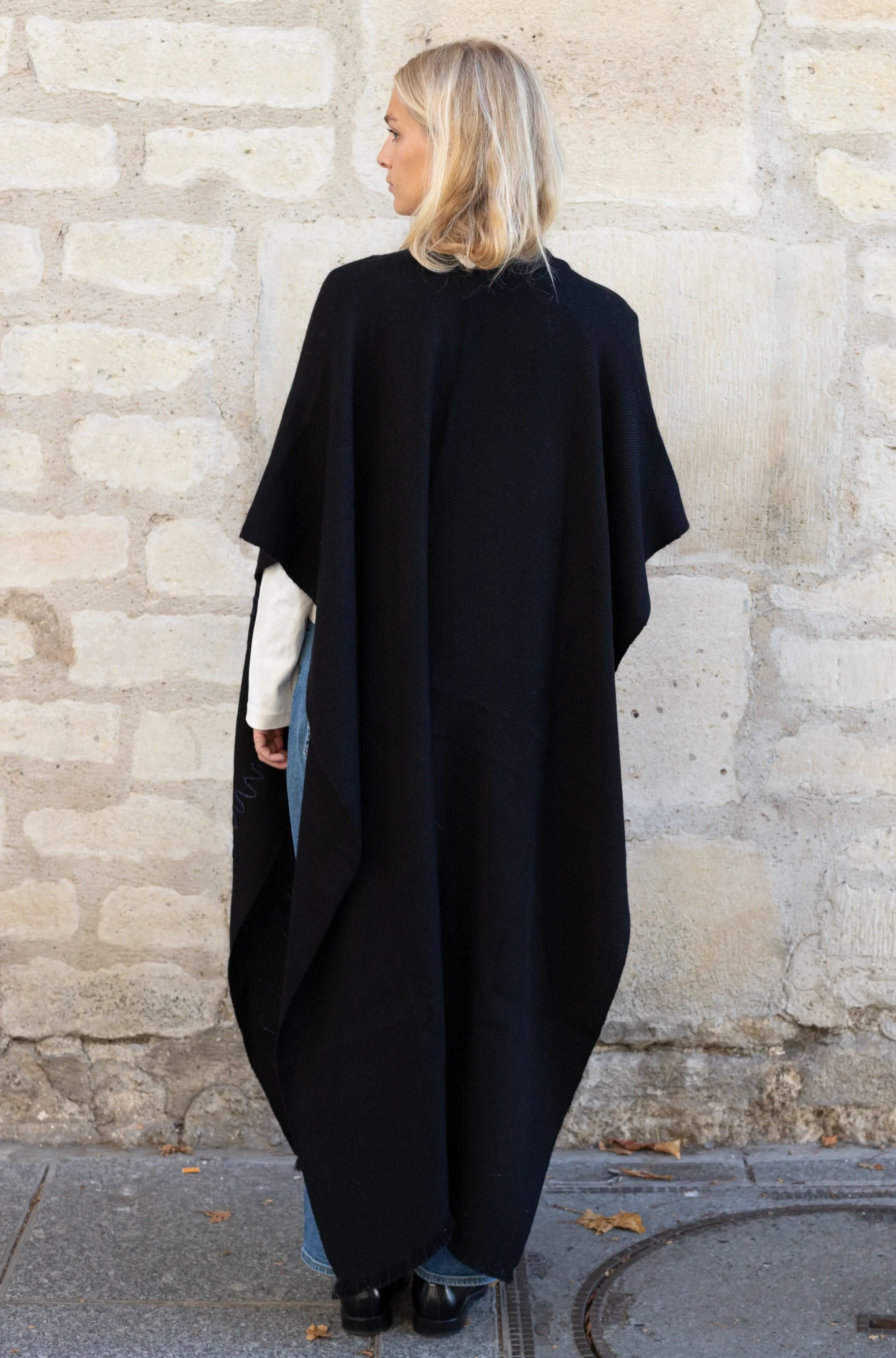 Long Kaftan Bibi La Vie, Noir