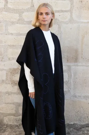 Long Kaftan Bibi La Vie, Noir