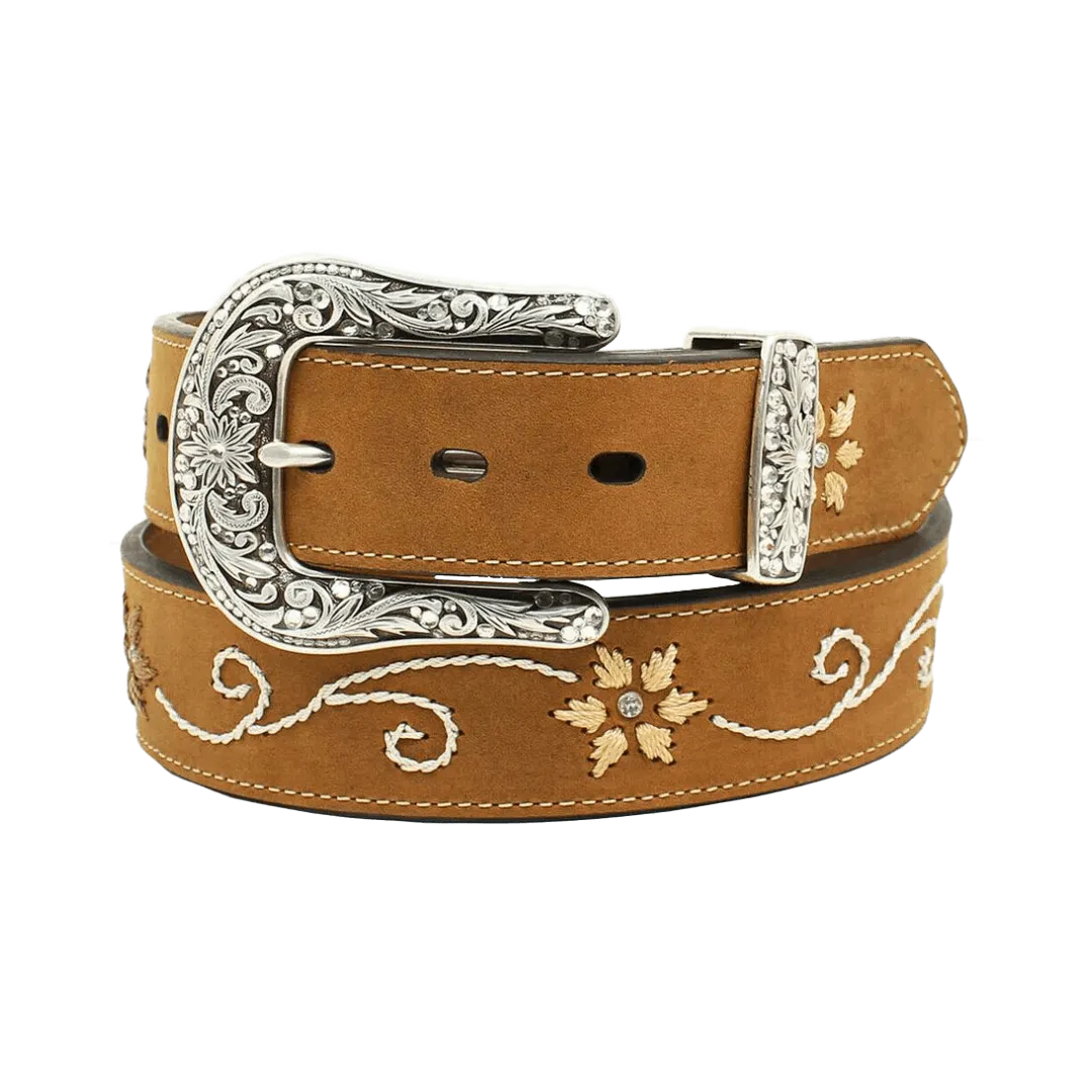 M&F Women's Nocona Rhinestone Western Belt