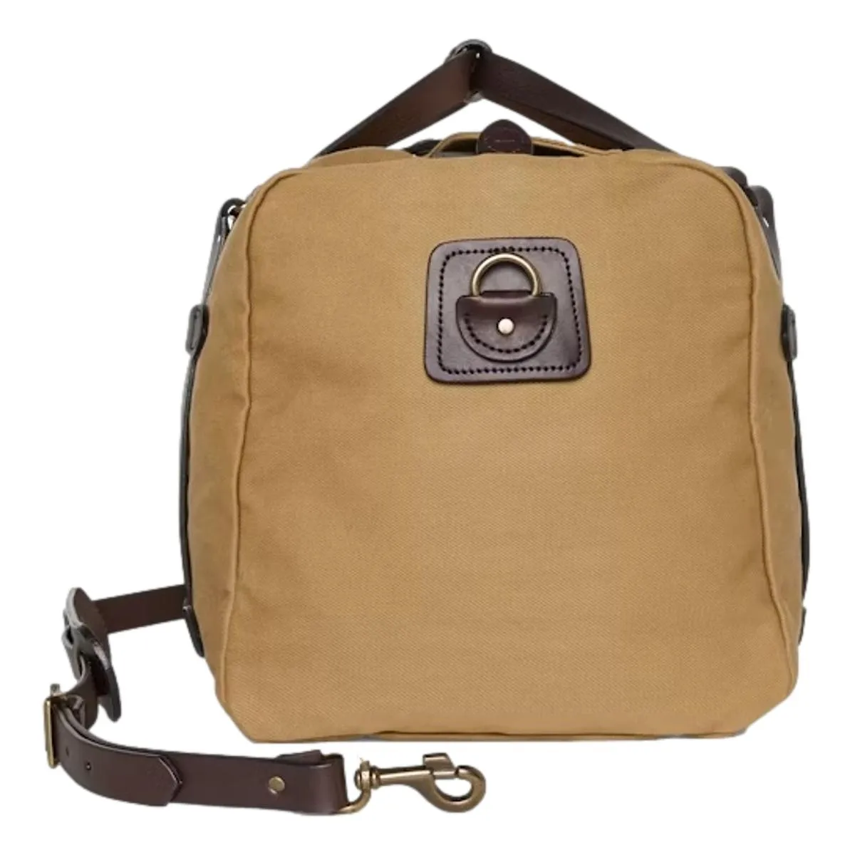 Medium Rugged Twill Duffle Bag Tan