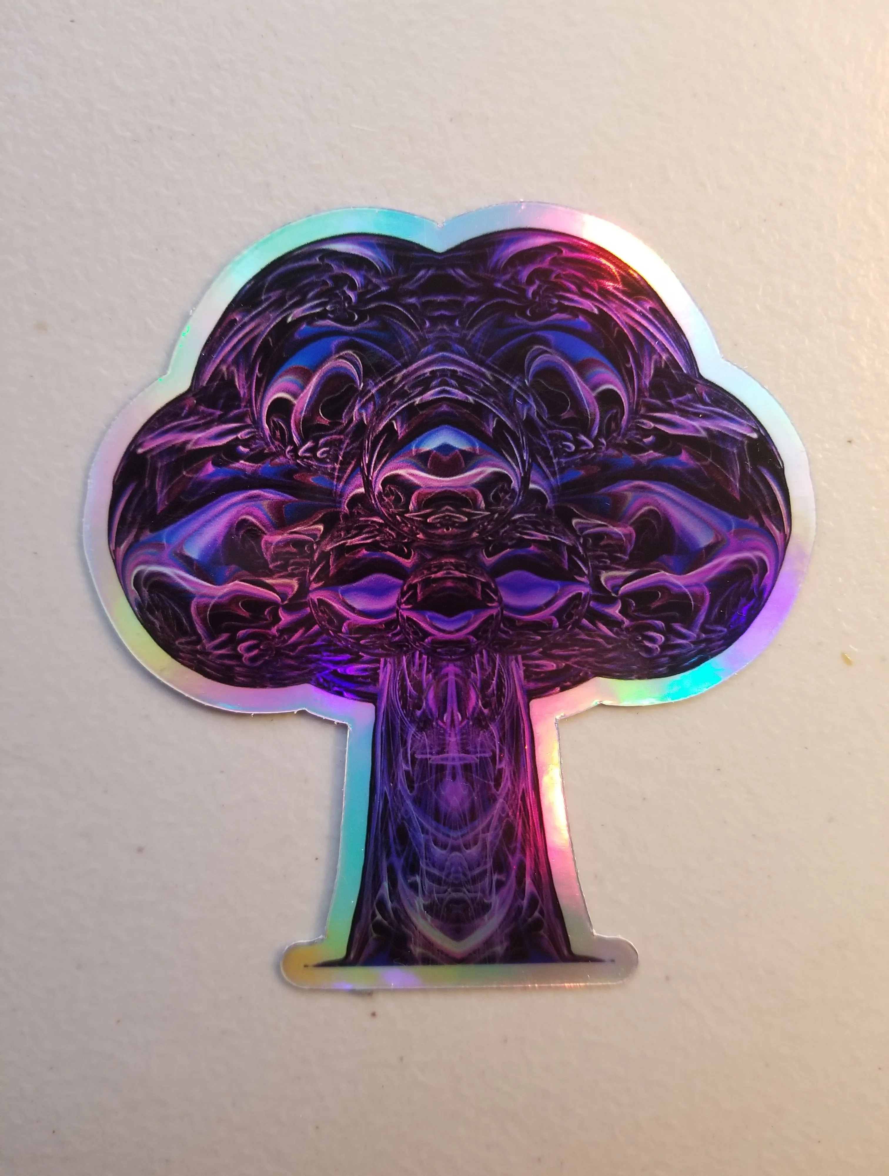 NATURE PACK HOLOGRAPHIC DIE CUT STICKERS