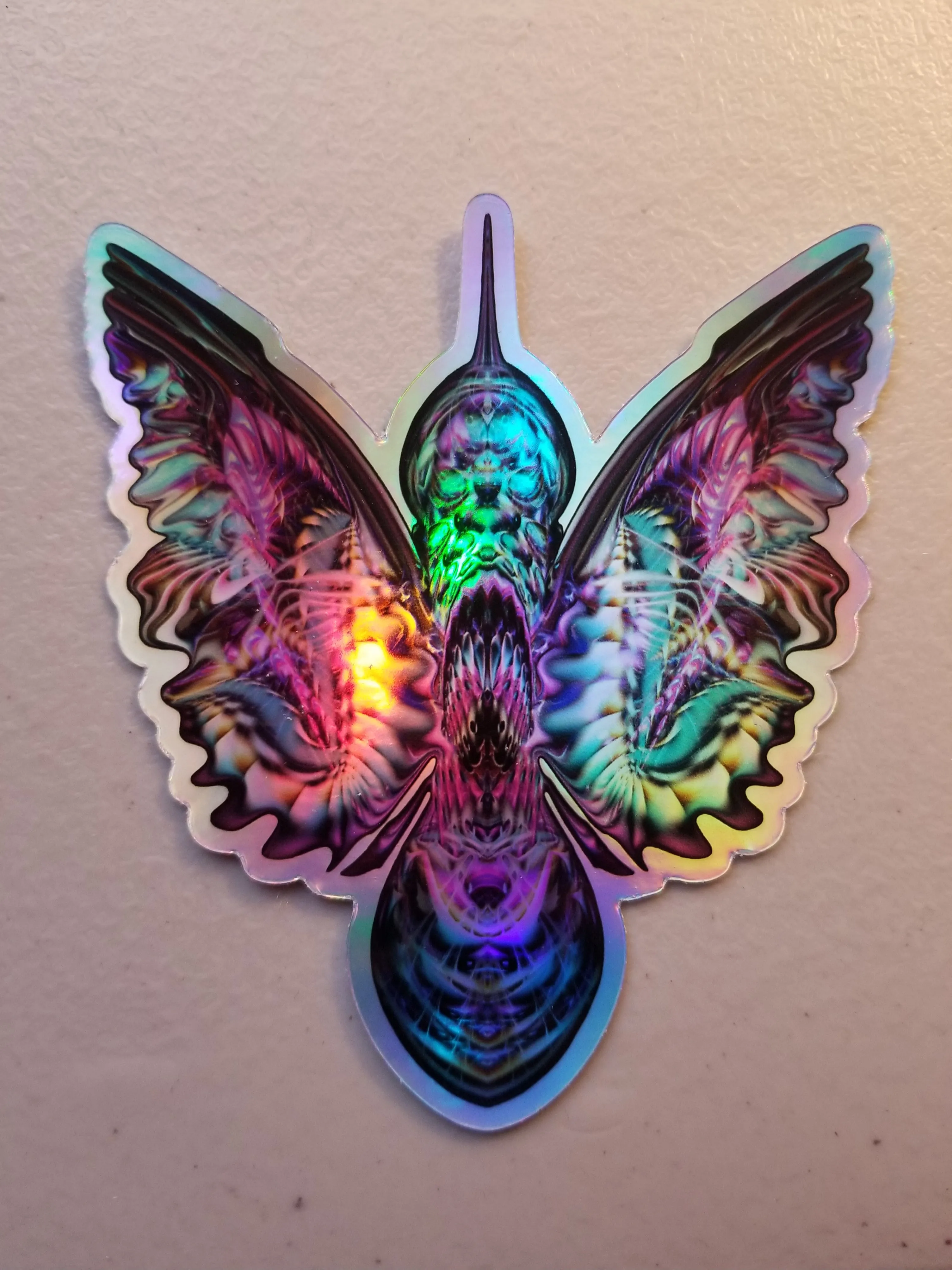 NATURE PACK HOLOGRAPHIC DIE CUT STICKERS