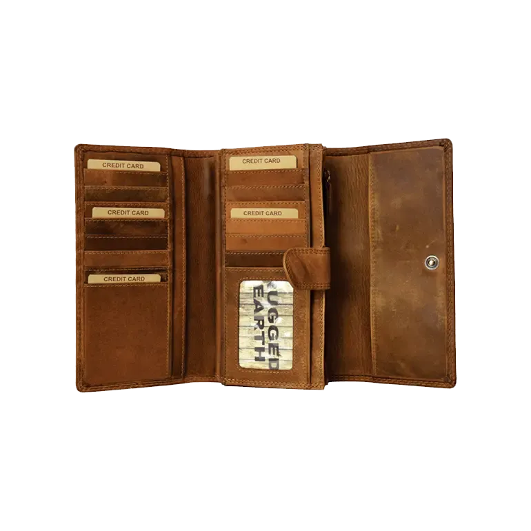 Rugged Earth Women's Leather Wallet