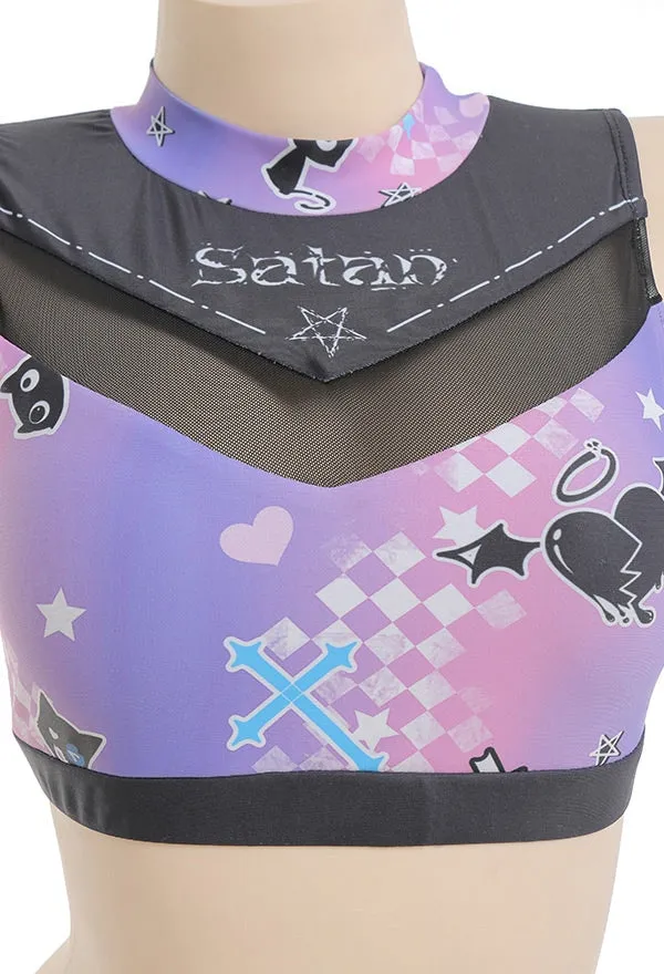 Satan's Cheerleader Outfit