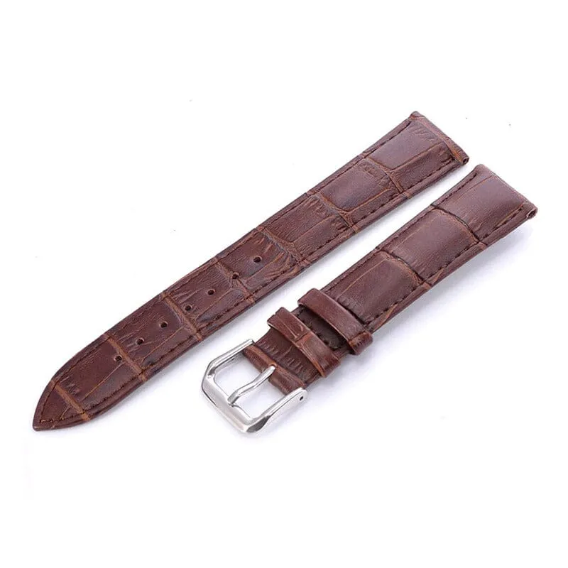 Snakeskin Leather Watch Straps Compatible with the Timex 22mm Range