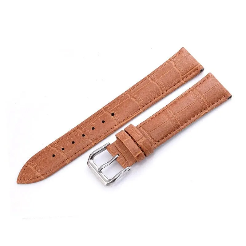 Snakeskin Leather Watch Straps Compatible with the Timex 22mm Range