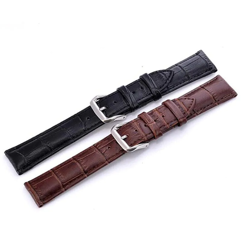 Snakeskin Leather Watch Straps Compatible with the Timex 22mm Range