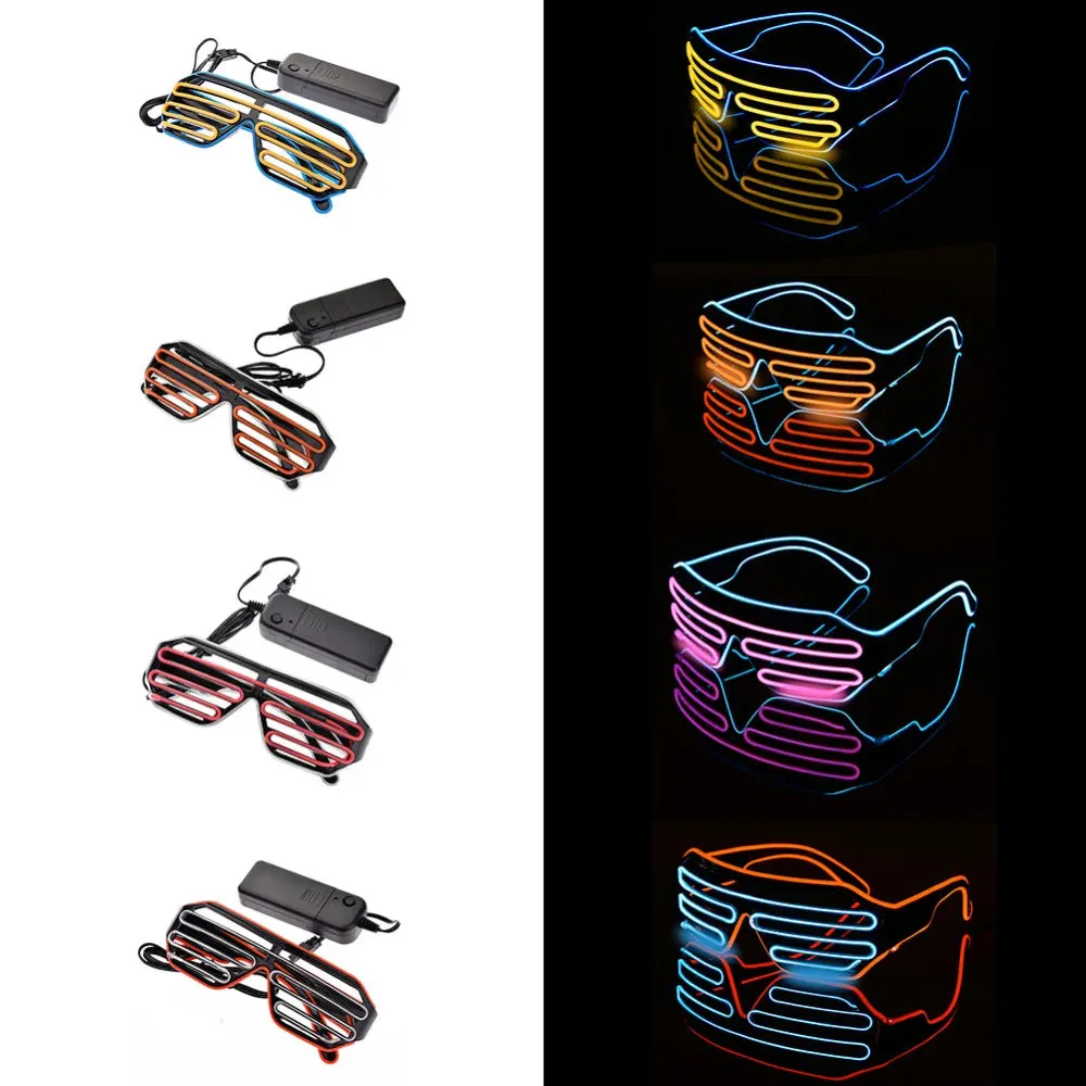 TEEK - LED Luminous Glowing Neon Glasses